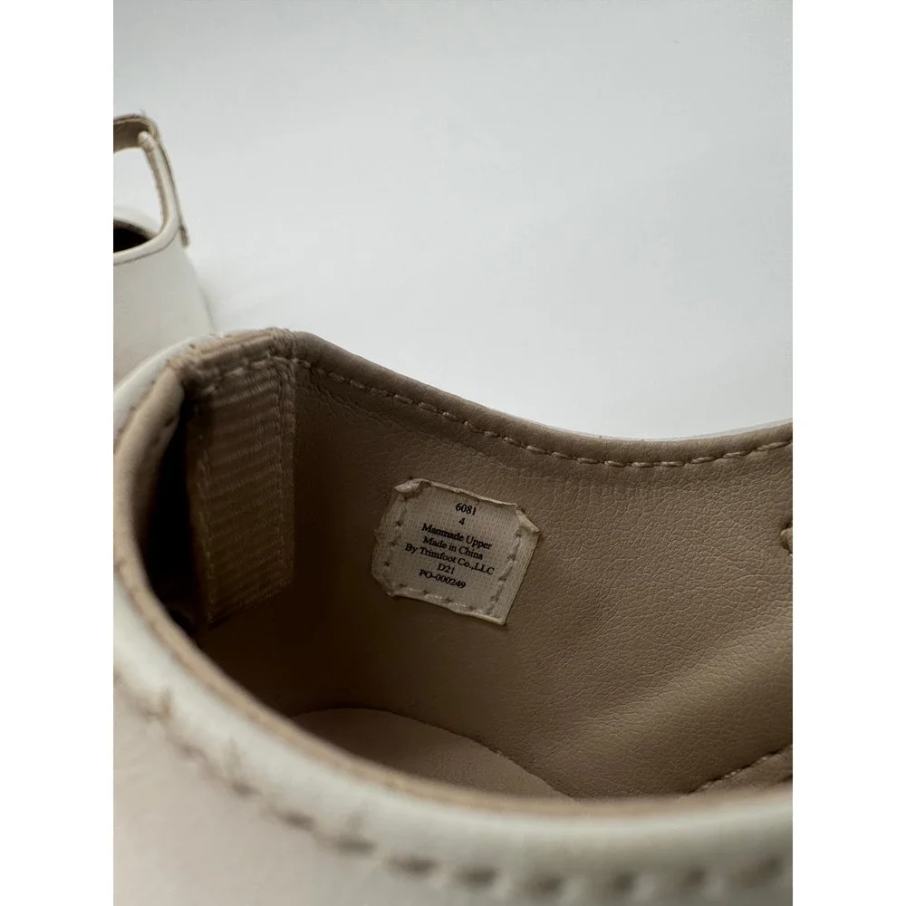 Trimfoot girls white